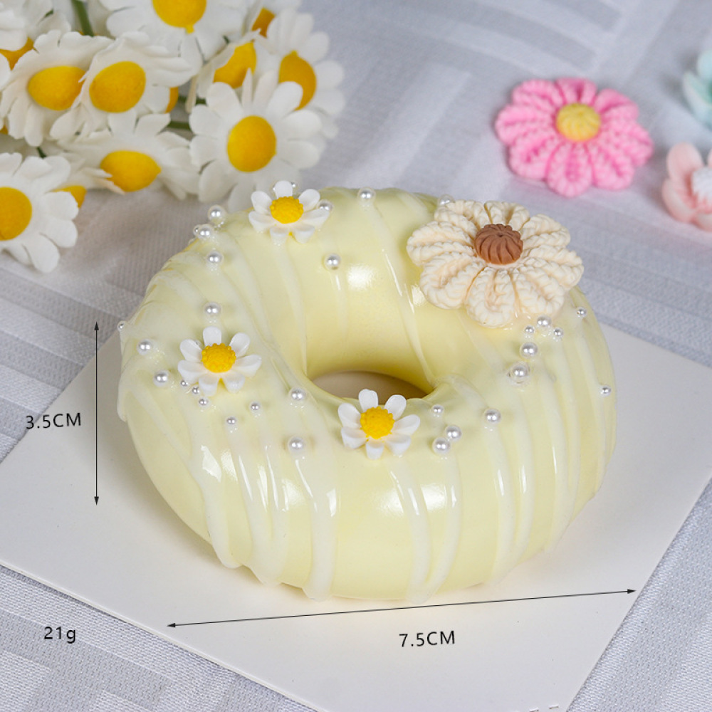 Office Table Accessories Unique - Реалистичный магнит в виде пончика, декоративная