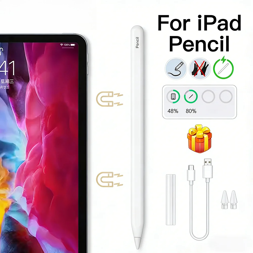 Bluetooth Trackpad - Стилус-ручка для Apple Pencil 2 с
