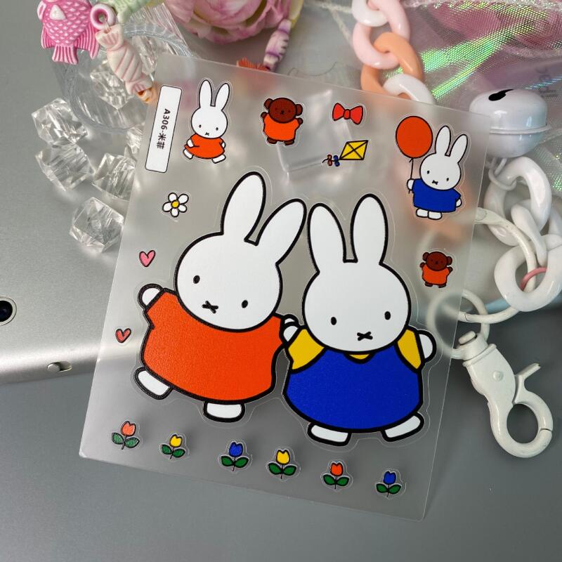 Tablet Accessories 3D Print - Мультяшные 3D-наклейки Миффи, милые аниме-наклейки для