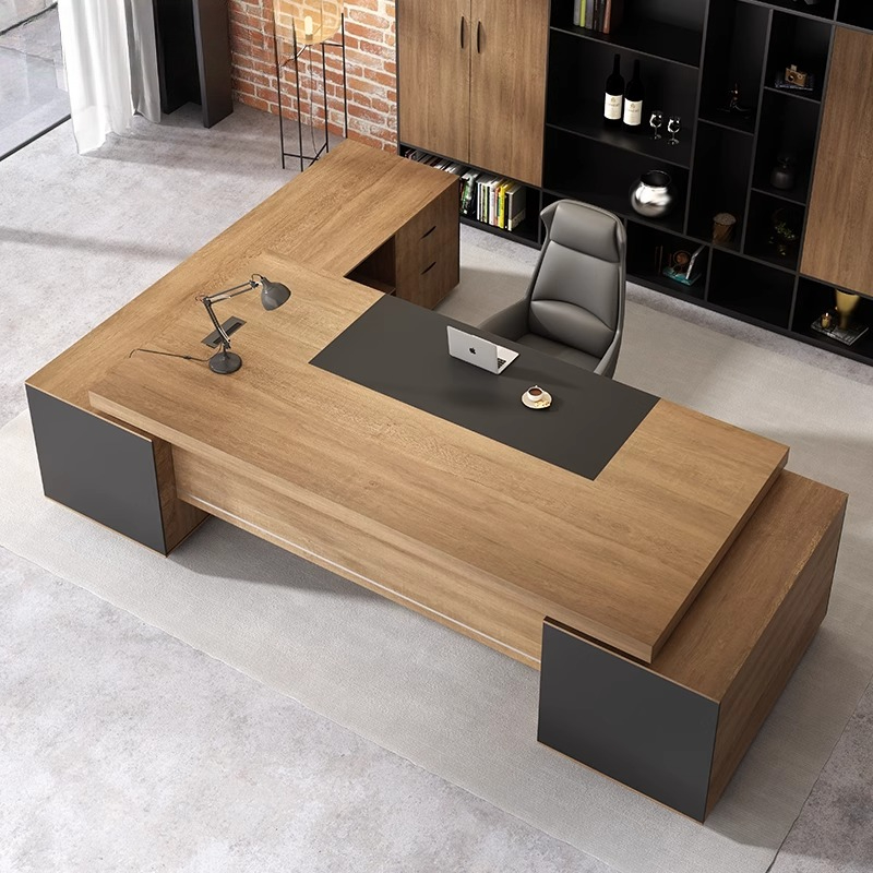 Office Table Accessories Unique - Дизайнерский винтажный стол Boss: уникальные высококачественные