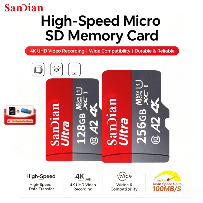 Карта памяти Class10 Mini TF S – обзор и цена Microsd Card Tablet
