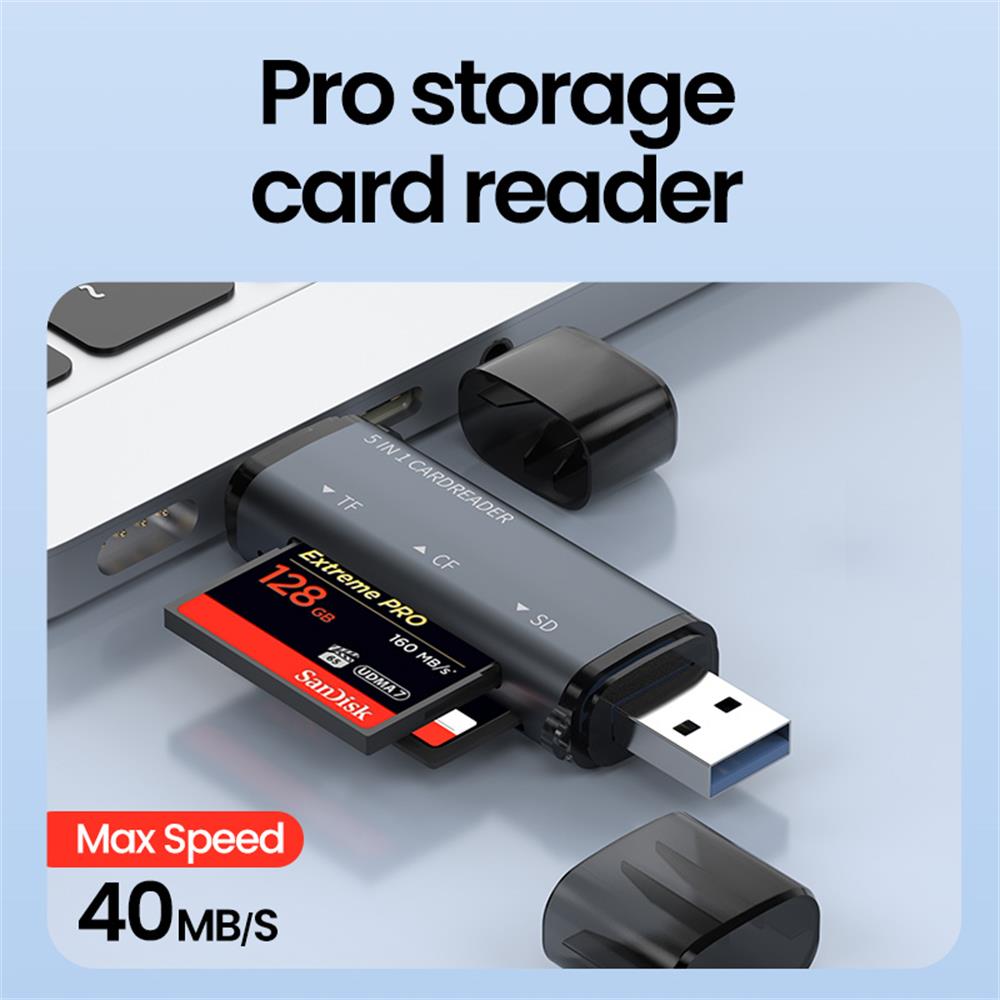 5 в 1 USB-кардридер типа C Мно – обзор и цена Microsd Card Tablet