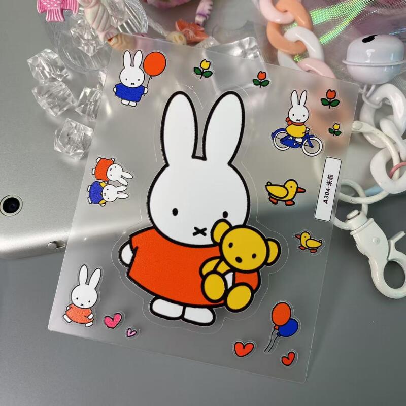 Мультяшные 3D-наклейки Миффи,  – обзор и цена Tablet Accessories 3D Print